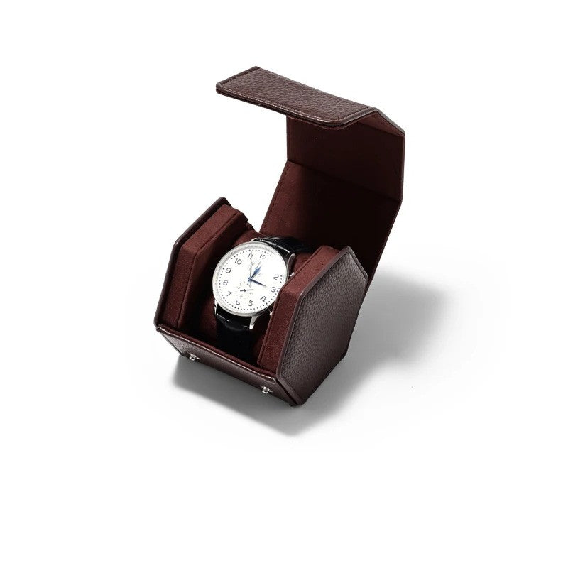 LuxOcta Watch Travel Case - Luxury Watch Storage by Wclocks - watch travel case, Black, Blue, Green, Brown luxury design