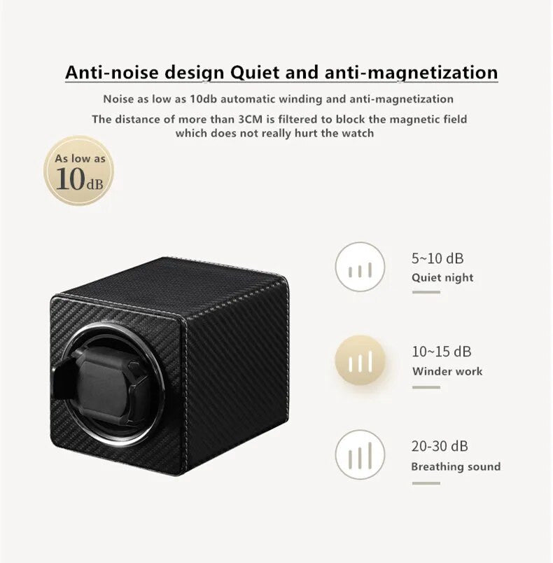 Box Harmony | Single Watch Automatic Winder – Zen Display