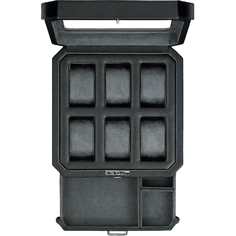 W-Monaco Valet 6-slot watch box in valet style