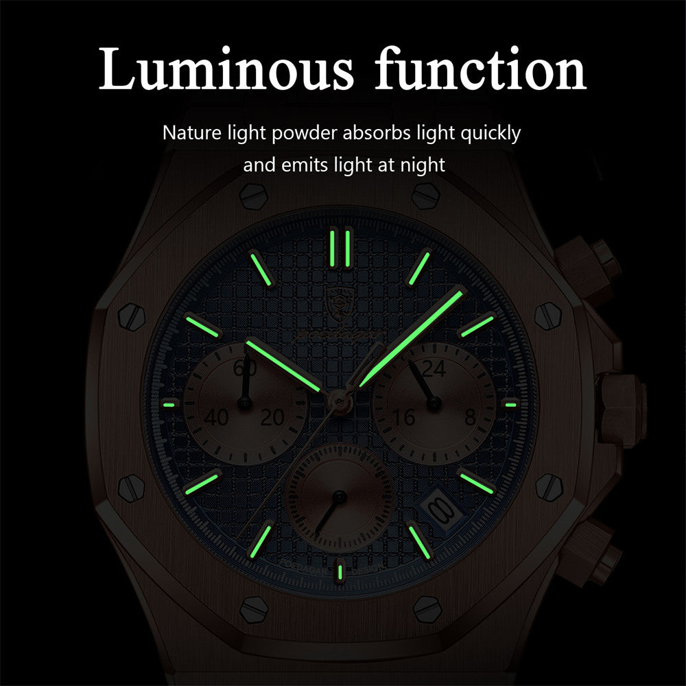 POEDAGAR AP Chrono | Chronograph Watch - 42mm