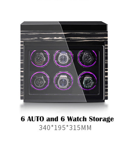 W-Winder Guard | 6+6 Watch Automatic Winder – Safe + Display