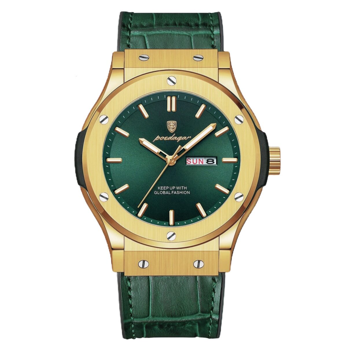 Fusion Gold Day Date | Automatic Dress Watch – 42mm