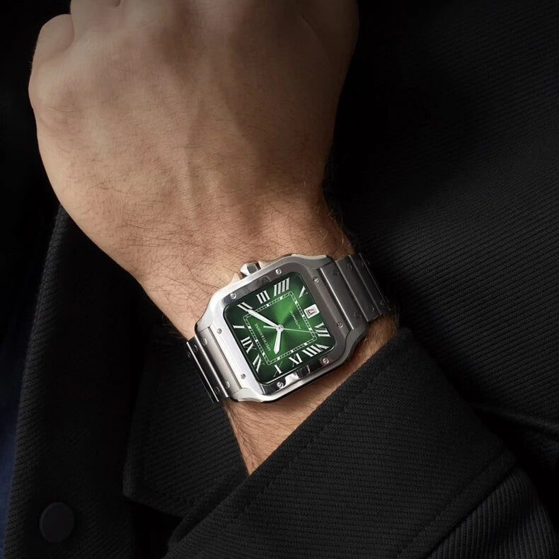 Aviator Square Steel | Automatic Watch – 40mm