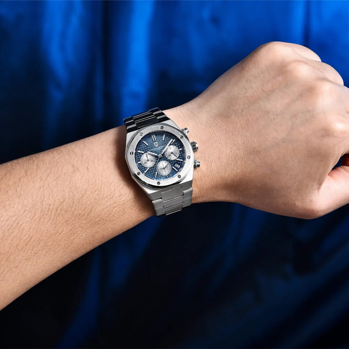 Royal Octagon Chrono Steel | Chronograph Quartz Watch – 41mm