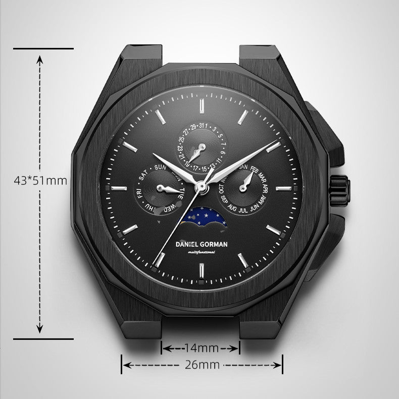 Regal Annual Calendar | Luxury Automatic Watch – 43mm