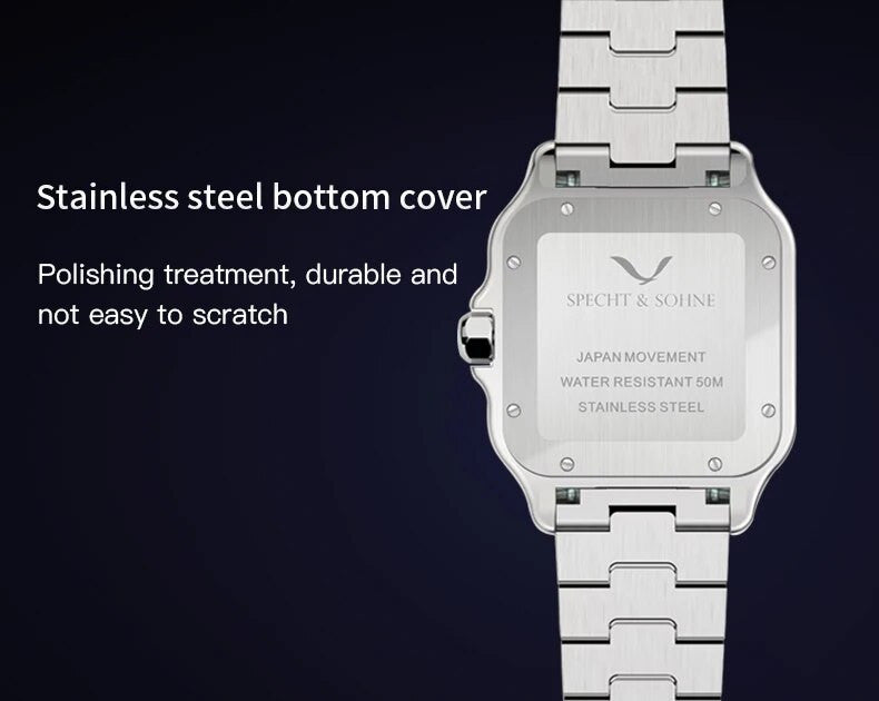 Aviator Square Steel | Automatic Watch – 40mm