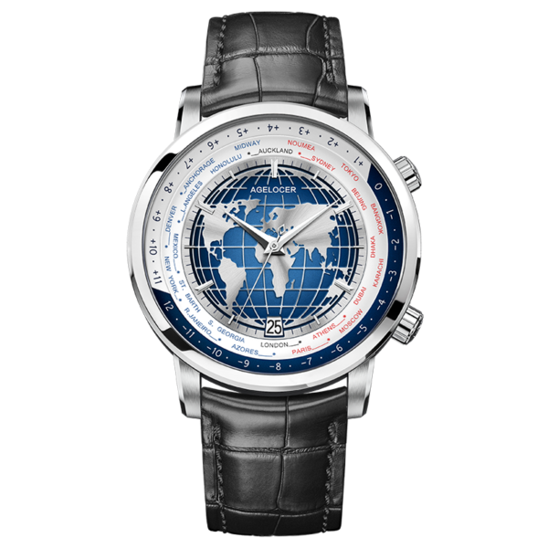AGELOCER World Timer | Automatic Dress Watch - 42mm