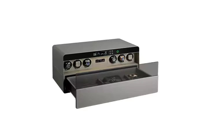 CrownSafe 6 | 6-Watch Automatic Winder – Safe Enclosure