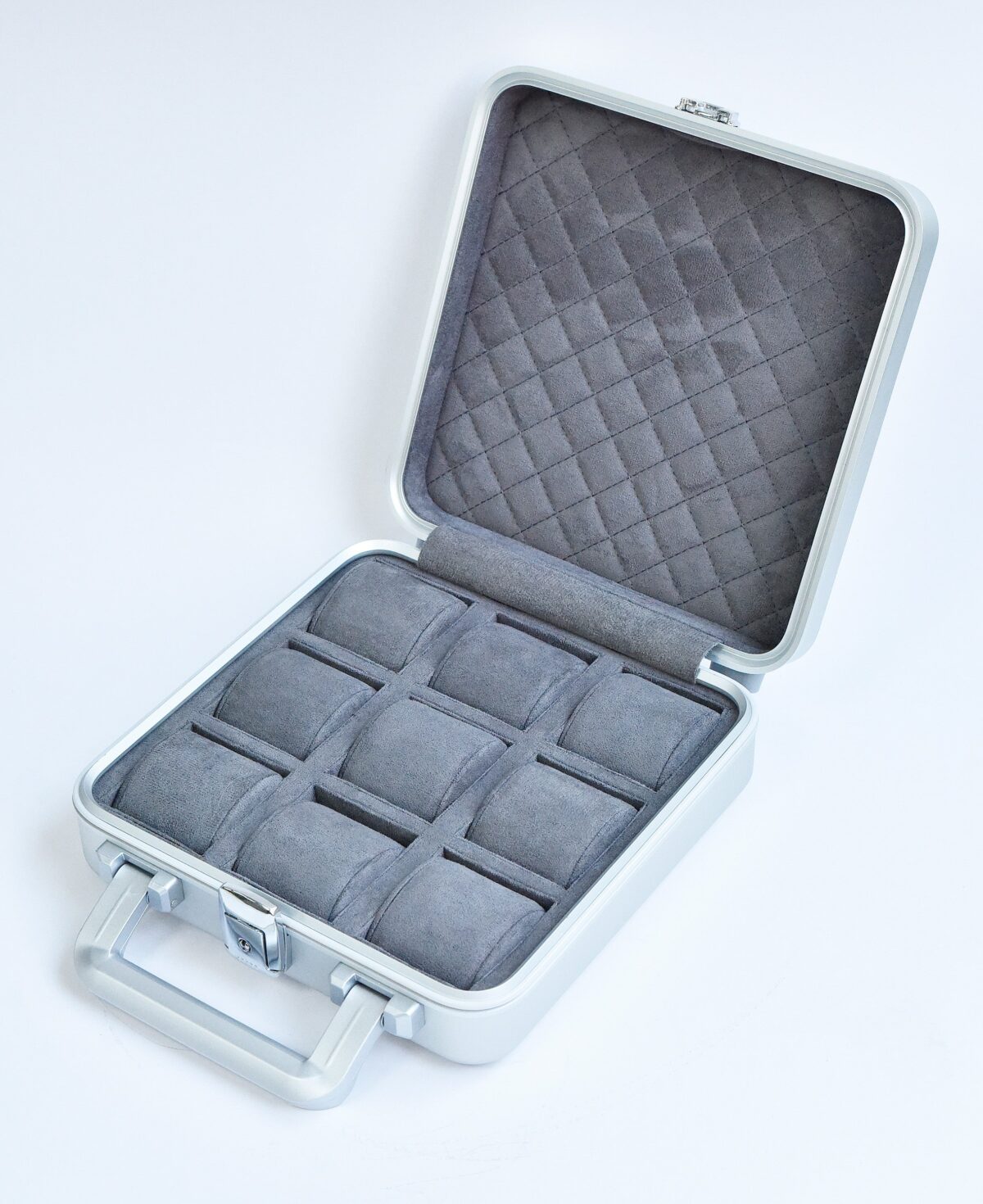 TimeGuard 9 | Uhrenkoffer aus Aluminium – Für 9 Uhren