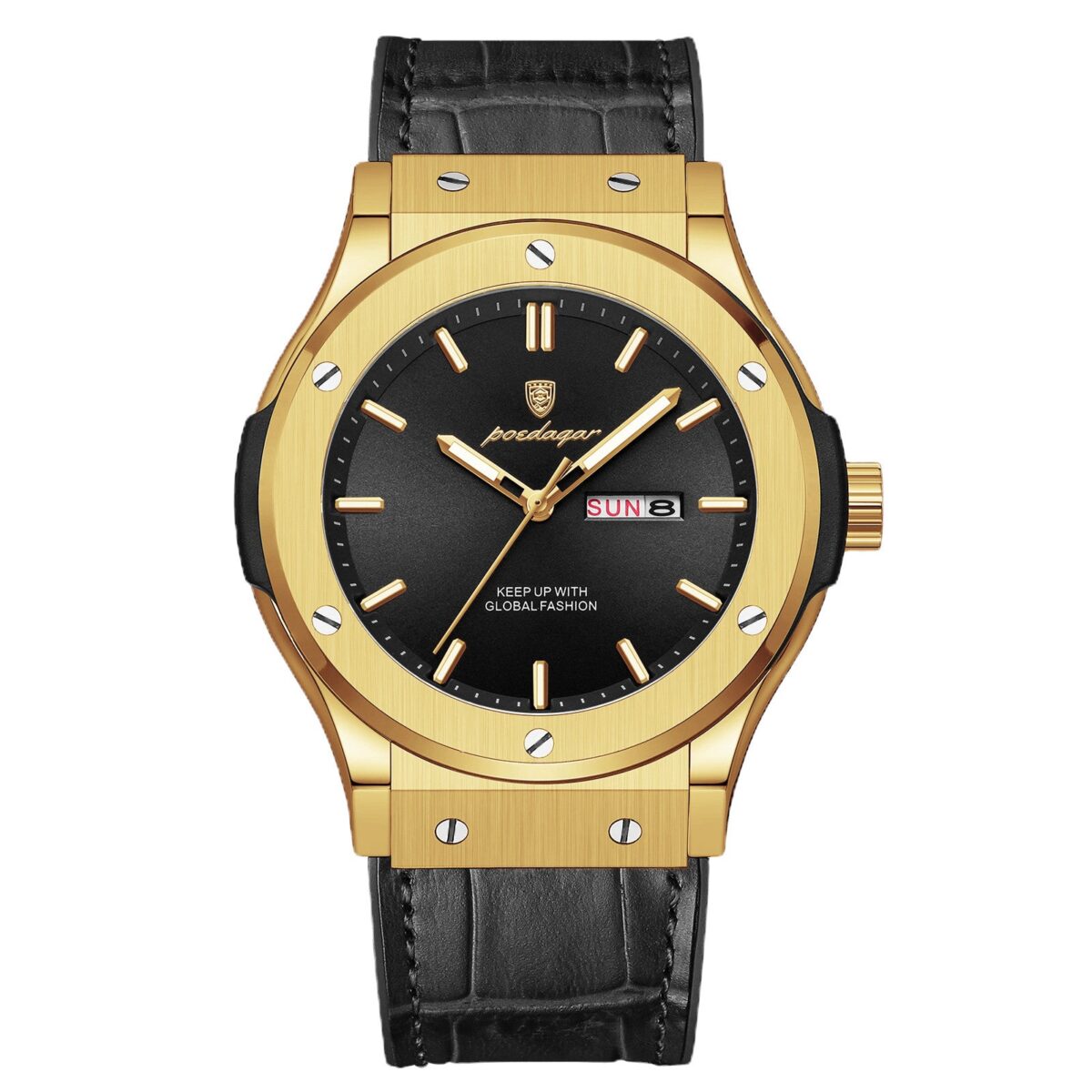 Fusion Gold Day Date | Automatic Dress Watch – 42mm