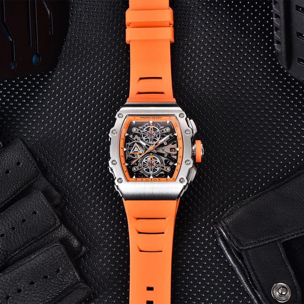 Tonneau 17 Steel Quartz | Sport Quartz Watch – 40mm