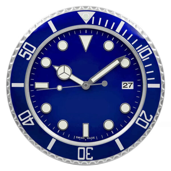 Blue Sub-Diver  | Wall Clock