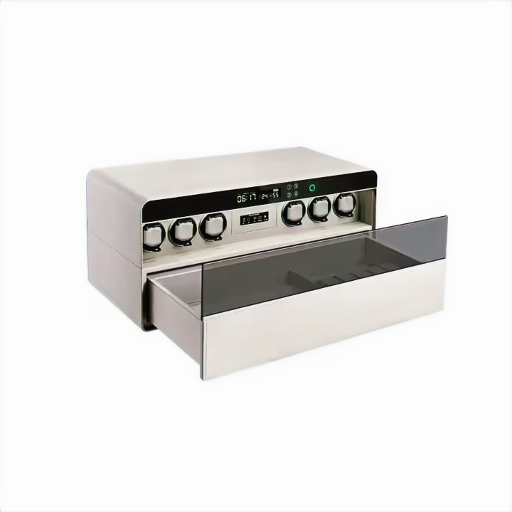 CrownSafe 6 | 6-Watch Automatic Winder – Safe Enclosure
