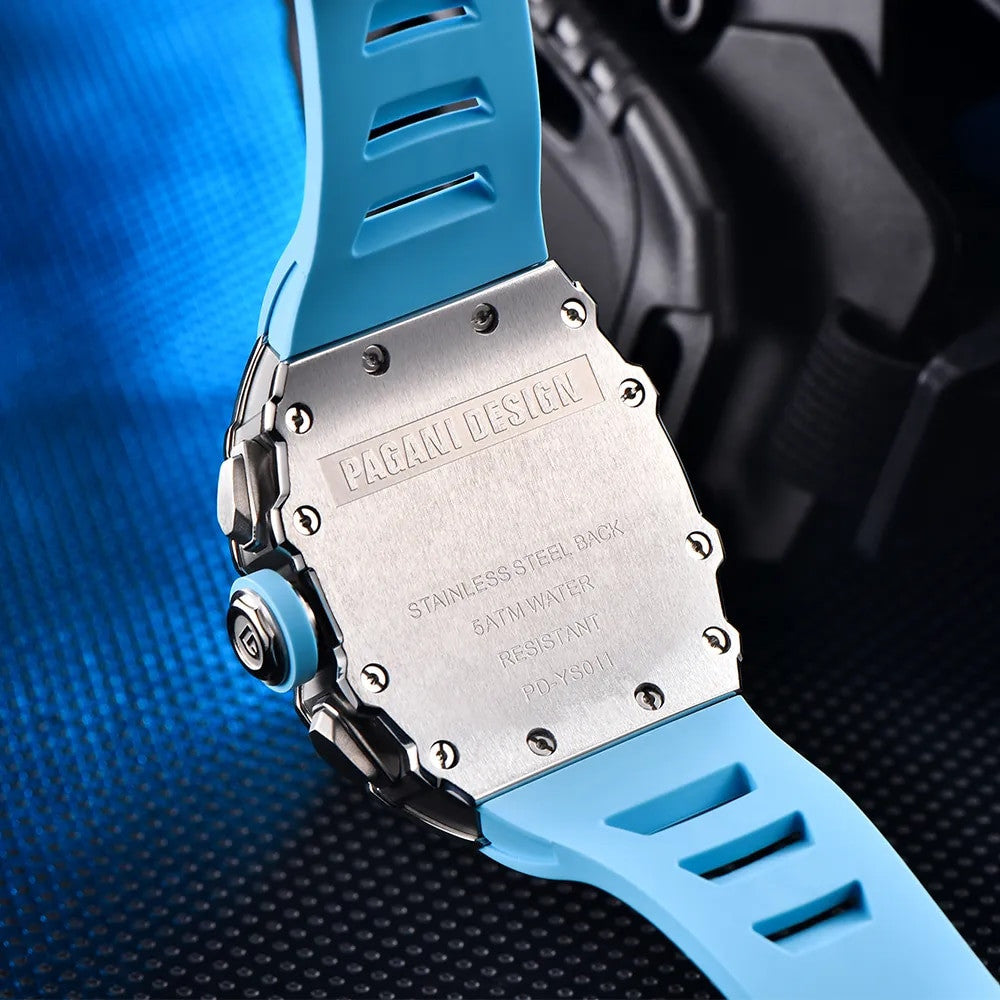 Tonneau 17 Steel Quartz | Sport Quartz Watch – 40mm