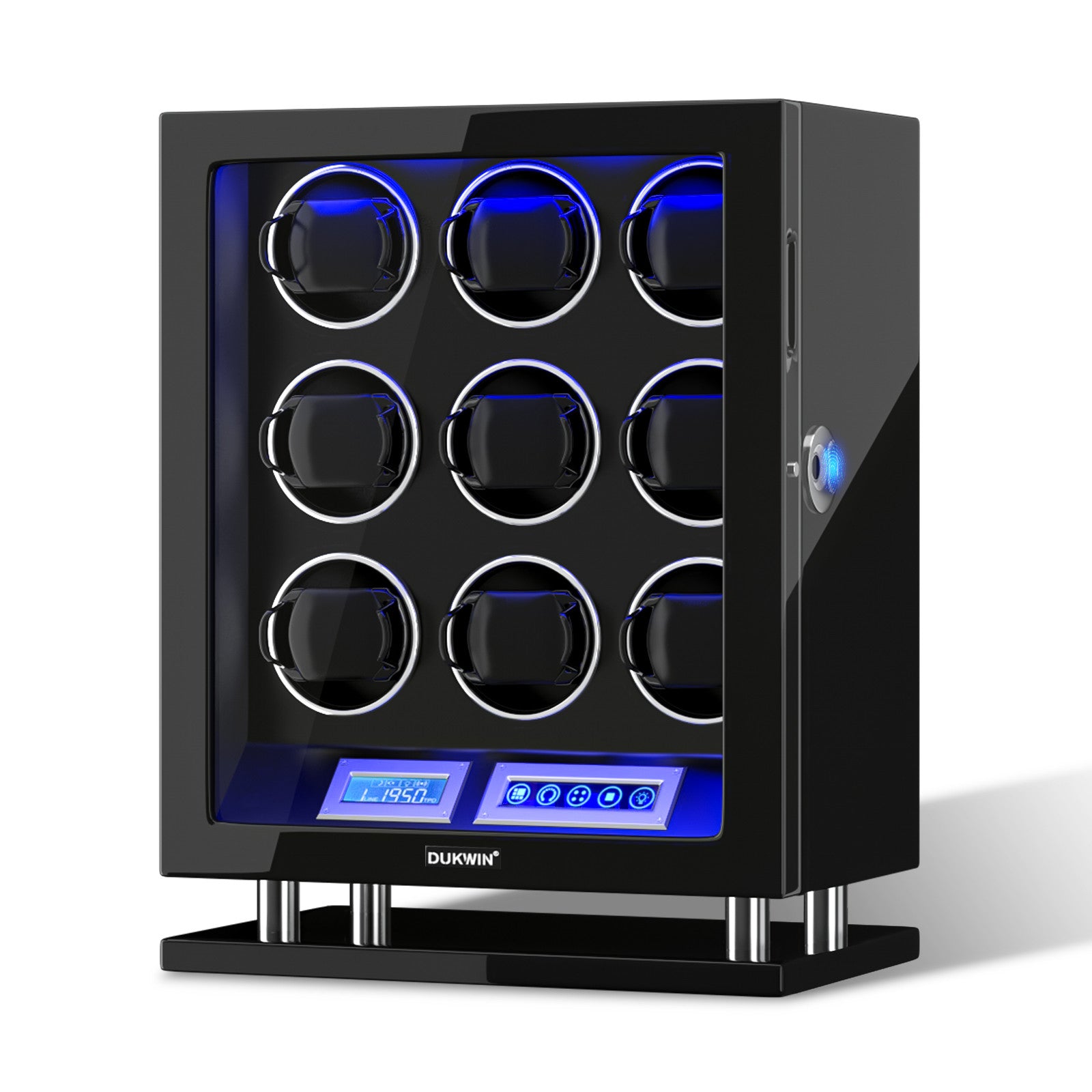 WFP Winder 9 Automatic Watch Winder - Luxury Watch Storage by Wclocks - automatic watch winder, Premium finish luxury design