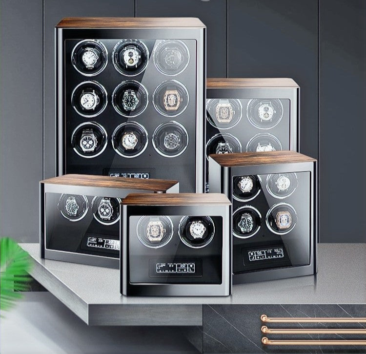 Elite Series Automatic Watch Winder - Luxury Watch Storage by Wclocks - automatic watch winder, Premium finish luxury design