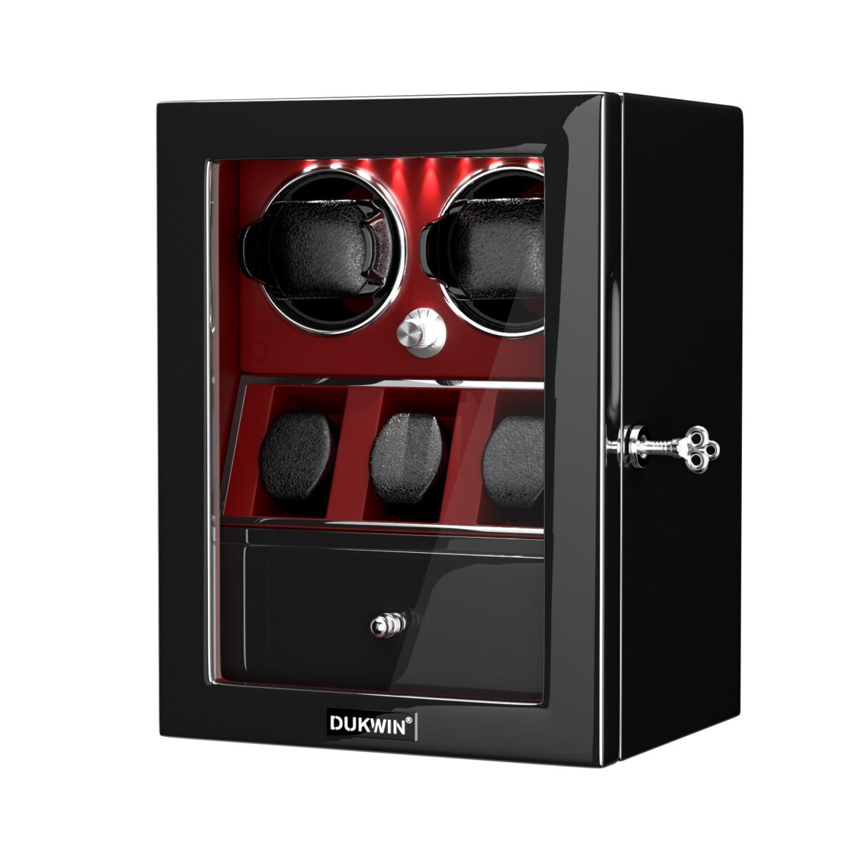 W-Winder Prestige Duo | 2-Watch Automatic Winder – Premium Display