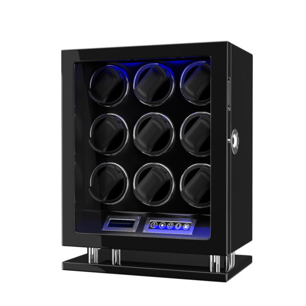 WFP Winder 9 Automatic Watch Winder - Luxury Watch Storage by Wclocks - automatic watch winder, Premium finish luxury design